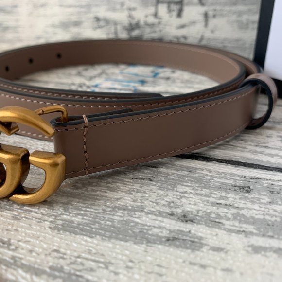 Gucci Leather belts with GG buckle